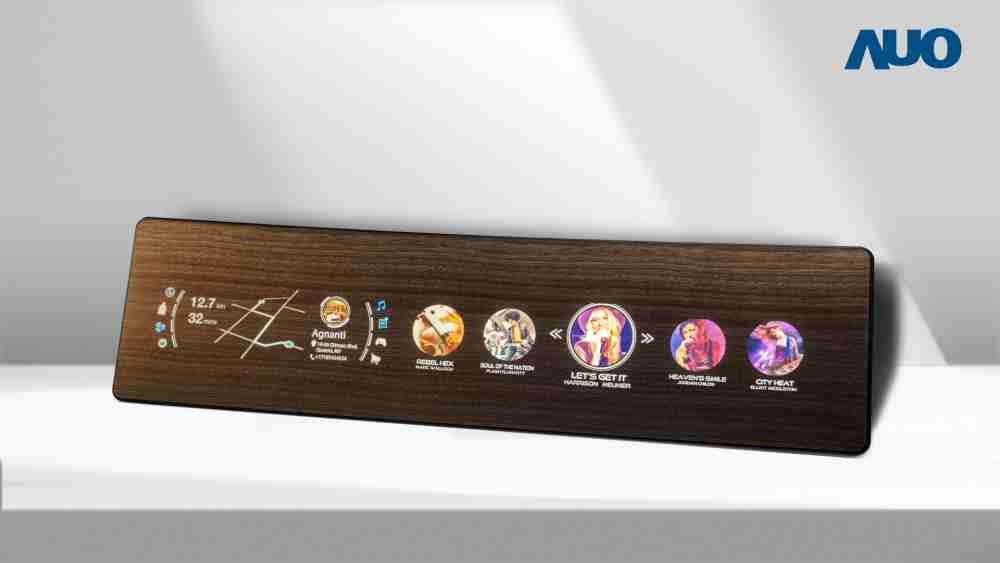 冰球突破研发全球最高穿透度达80%的AmLED木纹显示器，，可于使用时呈现高亮度、、清晰可见的信息，，并在不使用时回归为单纯的饰板，，，，节能兼具美观